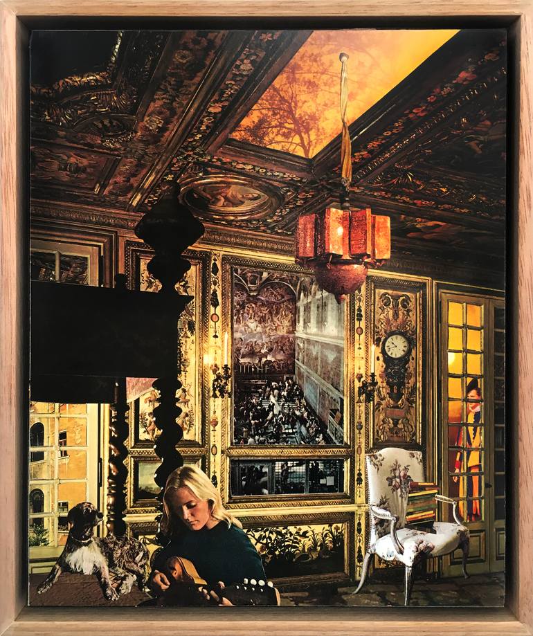 Original Interiors Collage by Clinton Gorst