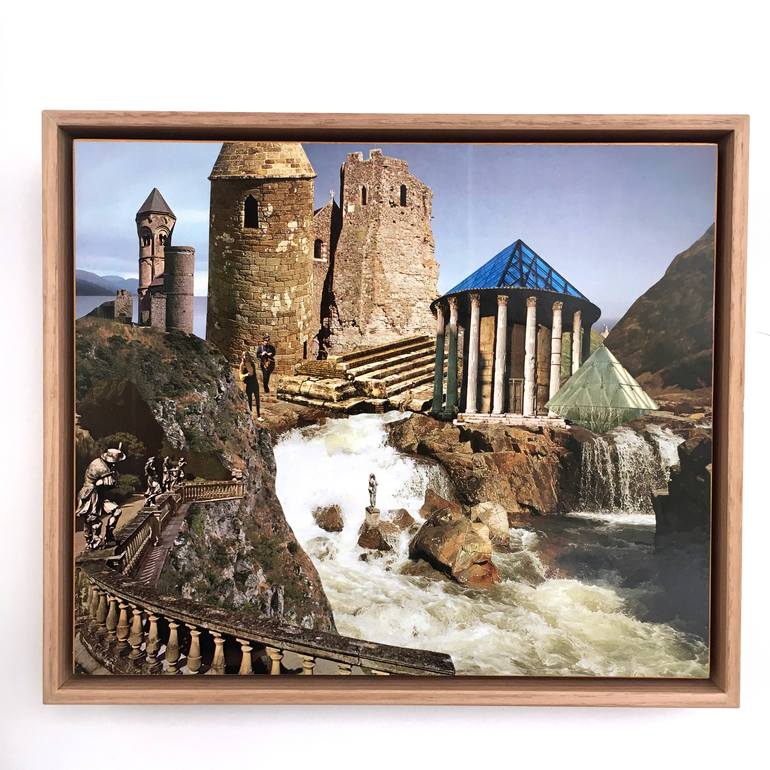 Original Surrealism Places Collage by Clinton Gorst