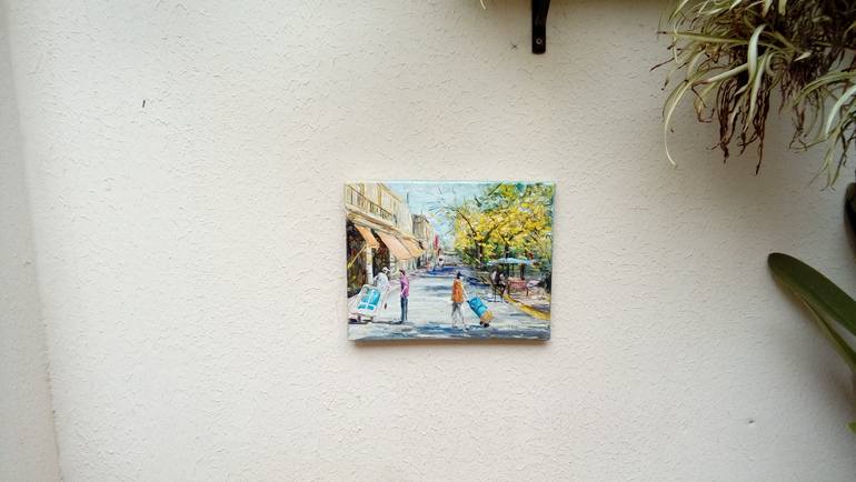 Original Impressionism Cities Painting by Federico Tesei