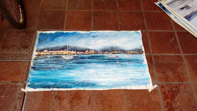 Original Seascape Painting by Federico Tesei