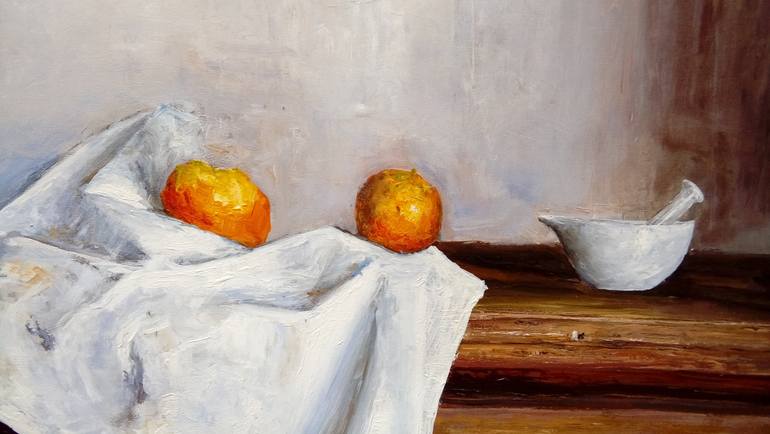 Original Figurative Still Life Painting by Federico Tesei