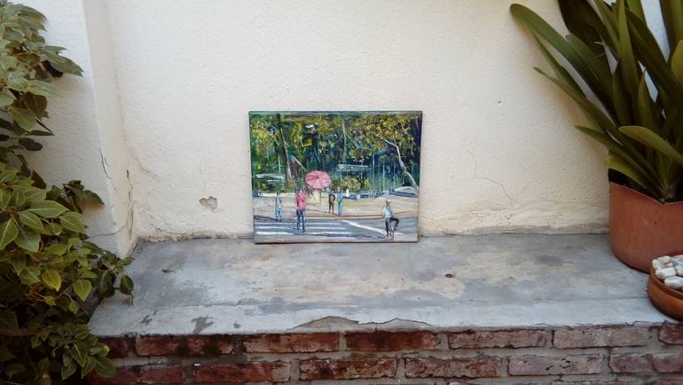 Original Fine Art People Painting by Federico Tesei