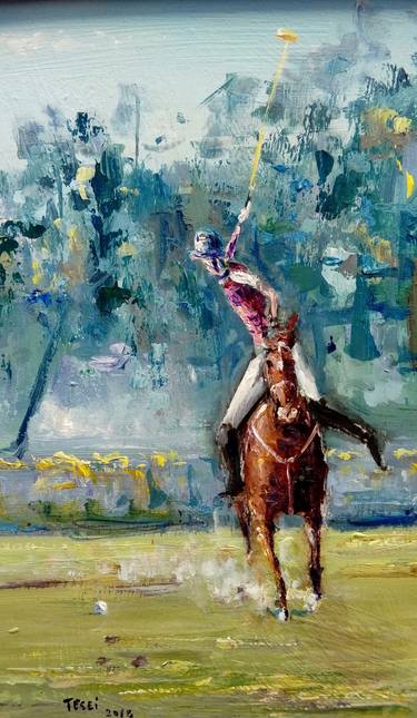 Print of Figurative Horse Paintings by Federico Tesei