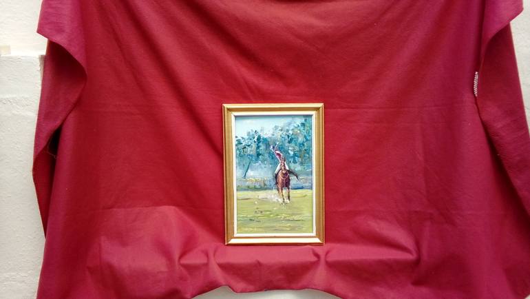 Original Figurative Horse Painting by Federico Tesei