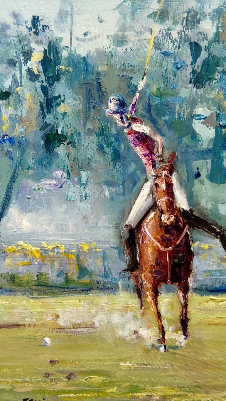 Original Figurative Horse Painting by Federico Tesei