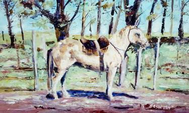 Print of Figurative Horse Paintings by Federico Tesei