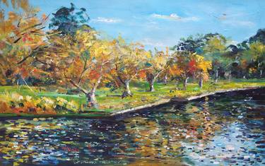 Original Impressionism Landscape Paintings by Federico Tesei