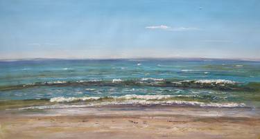 Original Fine Art Beach Paintings by Federico Tesei