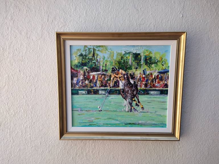 Original Expressionism Horse Painting by Federico Tesei