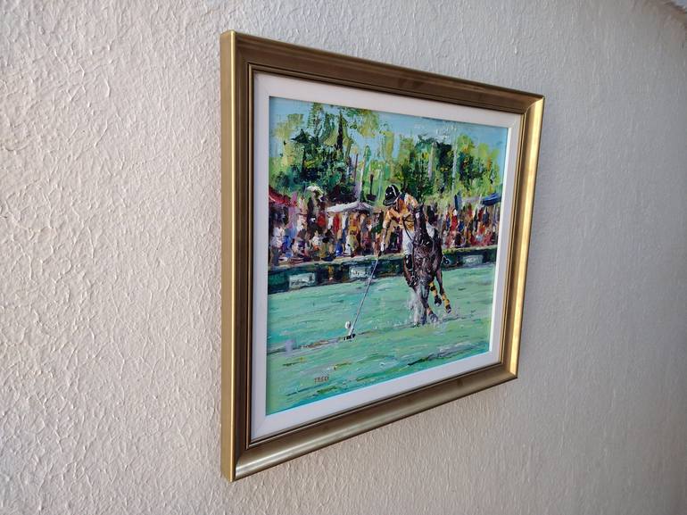 Original Expressionism Horse Painting by Federico Tesei