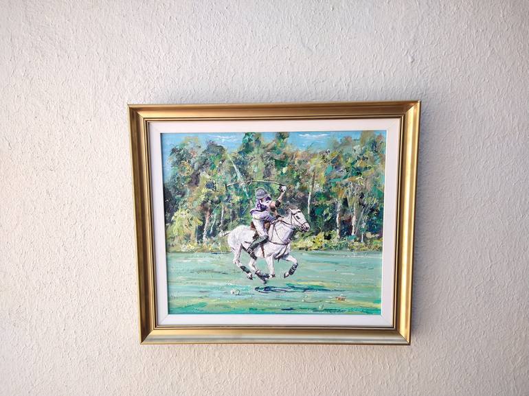 Original Figurative Horse Painting by Federico Tesei