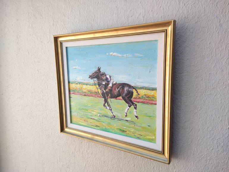 Original Fine Art Horse Painting by Federico Tesei