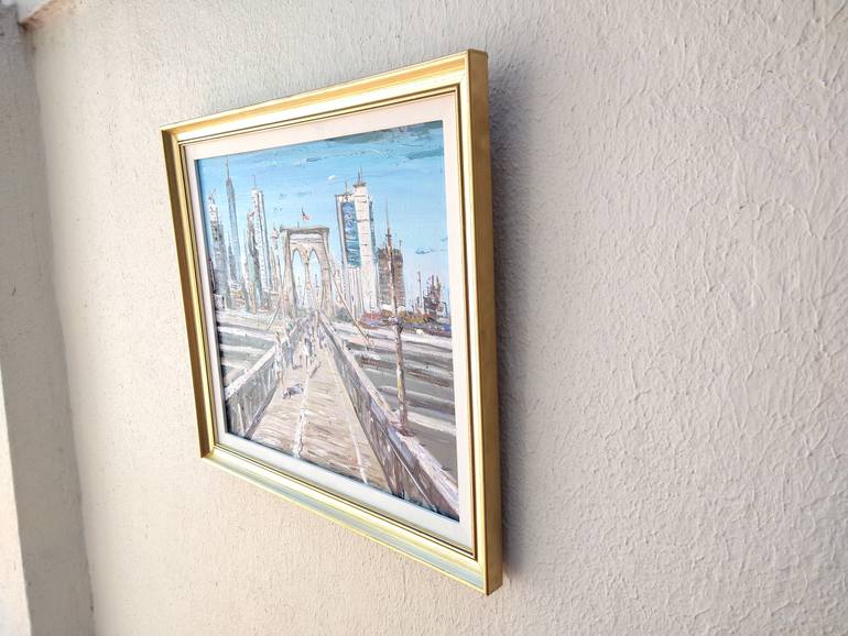 Original Figurative Cities Painting by Federico Tesei