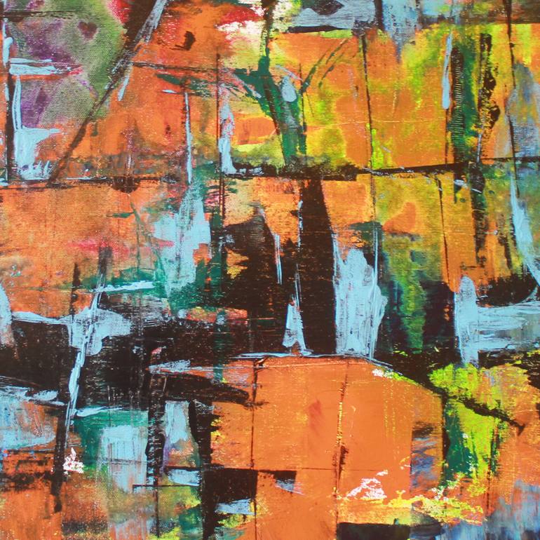 Original Expressionism Abstract Painting by prabhu ram