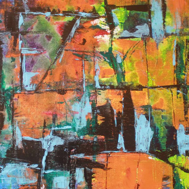 Original Expressionism Abstract Painting by prabhu ram