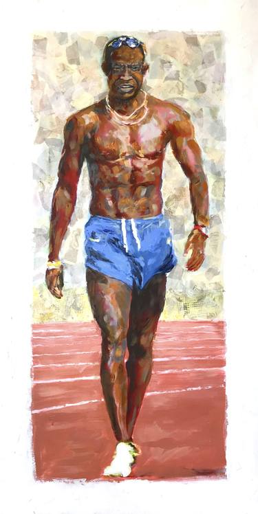 Print of Expressionism Sports Paintings by Steven Lester