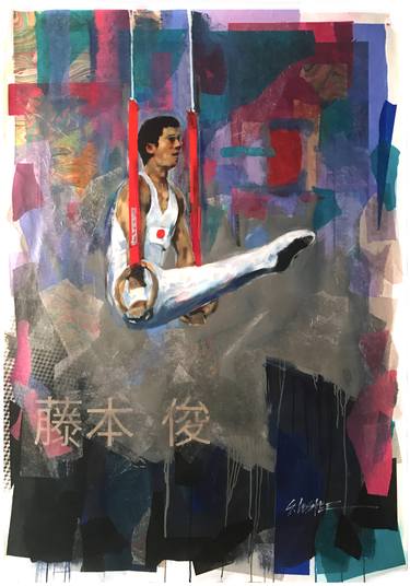 Original Sports Collage by Steven Lester