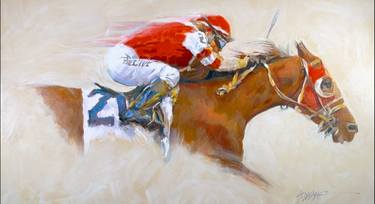Print of Impressionism Sports Paintings by Steven Lester