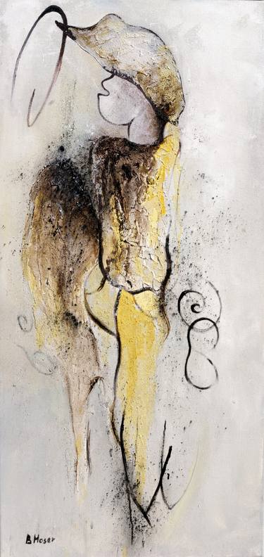 Print of Figurative Abstract Paintings by Branka Moser