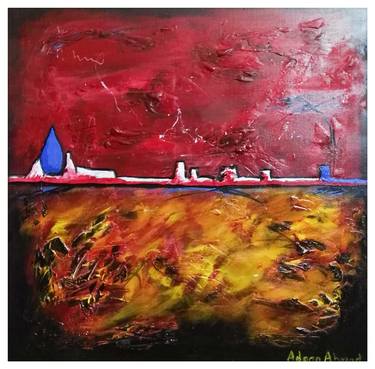 Print of Abstract Paintings by Adnan Ahmad
