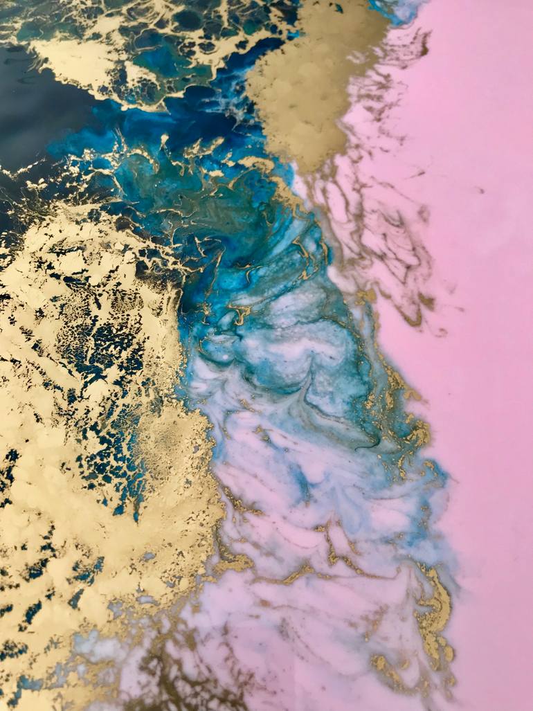 Original Abstract Painting by Tropic Of Elle Art
