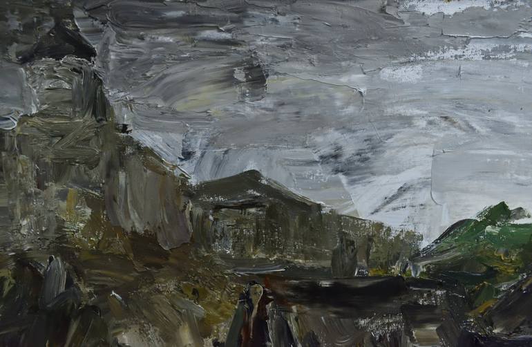 Original Expressionism Landscape Painting by Stanislava Cherkasova