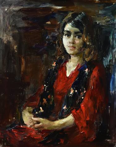 Original Portraiture Portrait Paintings by Stanislava Cherkasova