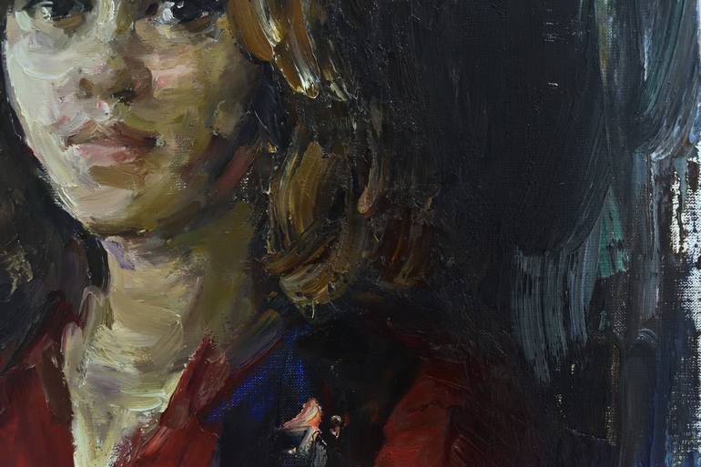 Original Portraiture Portrait Painting by Stanislava Cherkasova