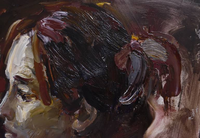 Original Figurative Women Painting by Stanislava Cherkasova