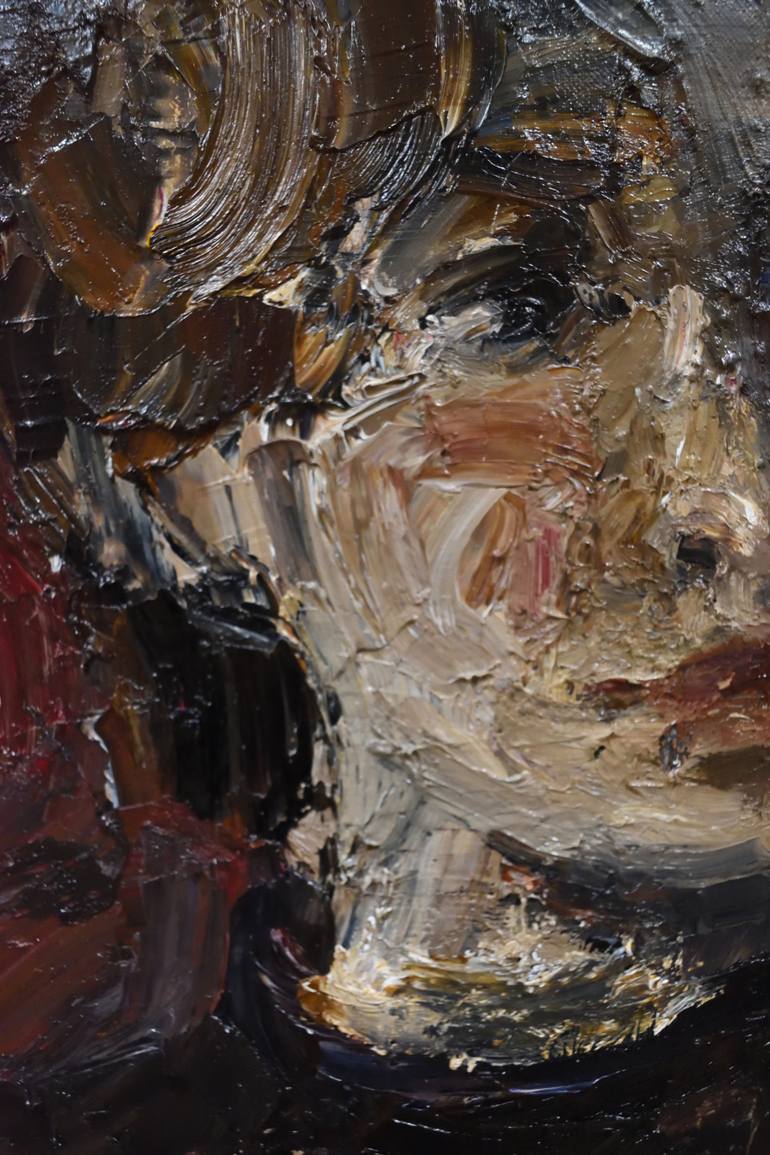 Original Figurative Women Painting by Stanislava Cherkasova