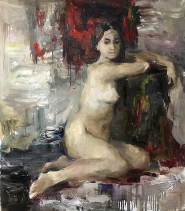 Original Figurative Nude Paintings by Stanislava Cherkasova