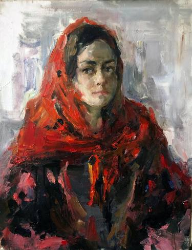 Original Expressionism Portrait Paintings by Stanislava Cherkasova