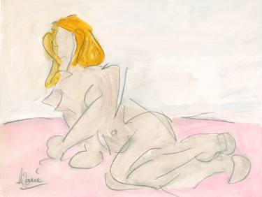Print of Erotic Paintings by Louis-Francois Alarie
