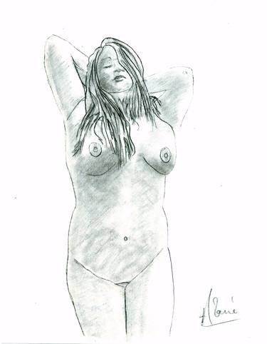 Print of Figurative Erotic Drawings by Louis-Francois Alarie
