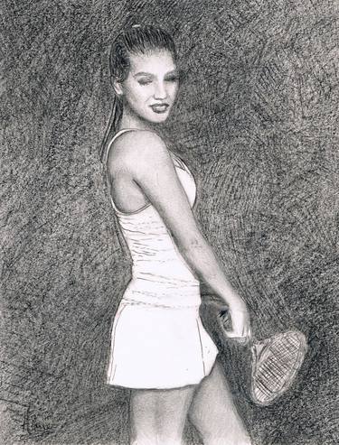 Print of Realism Sport Drawings by Louis-Francois Alarie
