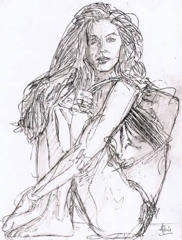 Original Celebrity Drawings by Louis-Francois Alarie