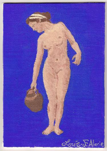 Original Figurative Nude Paintings by Louis-Francois Alarie