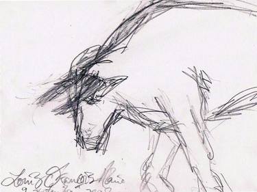 Original Animal Drawings by Louis-Francois Alarie