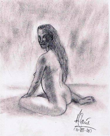 Original Documentary Nude Drawings by Louis-Francois Alarie