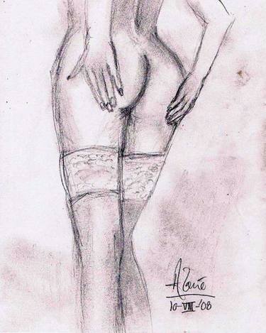 Original Body Drawings by Louis-Francois Alarie