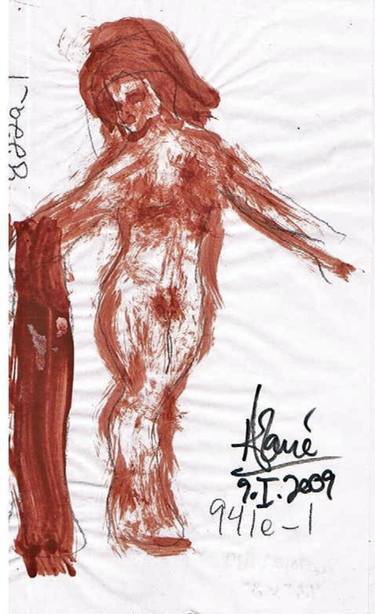 Original Documentary Nude Paintings by Louis-Francois Alarie