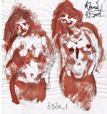 Original Nude Paintings by Louis-Francois Alarie