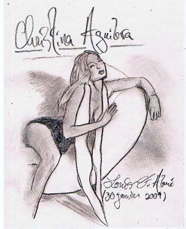 Original Documentary Celebrity Drawings by Louis-Francois Alarie