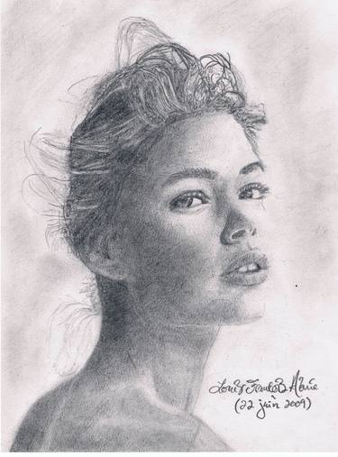 Original Celebrity Drawings by Louis-Francois Alarie