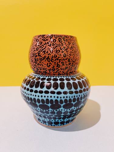 Saatchi Art Artist Fiona Clark; Sculpture, “Idol Vase” #art
