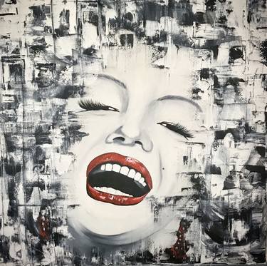 Print of Abstract Celebrity Paintings by Pelin Agin
