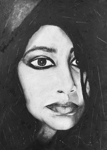 Original Portraiture Portrait Paintings by Yashi Jain