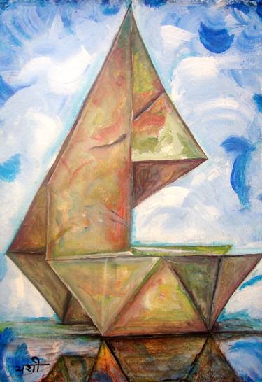 Original Boat Paintings by Yashi Jain