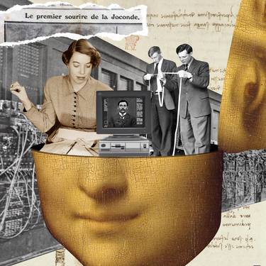 Print of Popular culture Collage by Luigi Tarini