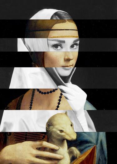 Print of Street Art Pop Culture/Celebrity Collage by Luigi Tarini